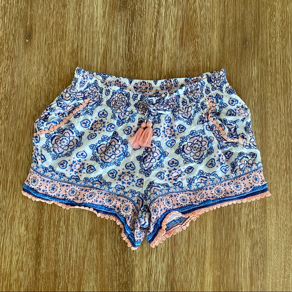 Girls’ Justice Boho Tassel Tie Shorts Size 14/16